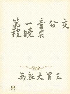 第一章公交激战程晓柔