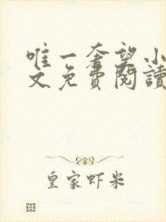 唯一奢望小说全文免费阅读