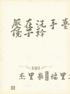 压在洗手台看着镜子干