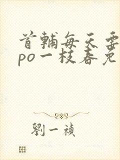 首辅每天要不够po一枝春免费阅读封面