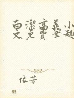 白洁高义小说全文免费笔趣阁阅读高