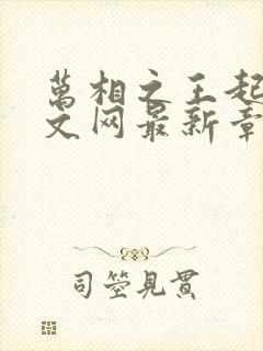 万相之王起点中文网最新章节封面