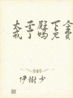 太子殿下今天破戒了吗免费阅读