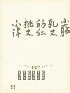 小桃的乳尖被吸得又红又肿