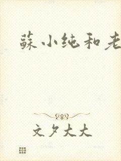 苏小纯和老苏
