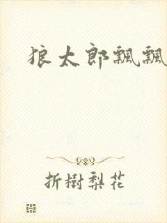 狼太郎飘飘欲仙封面