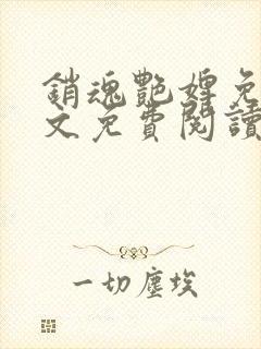 销魂艳婢免费全文免费阅读