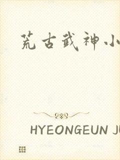荒古武神小说封面