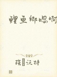 鲤鱼乡嗯啊封面