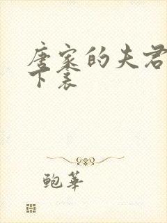 唐家的夫君们帘下衾