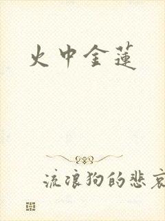 火中金莲