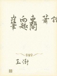 崔向东 萧错 笔趣阁