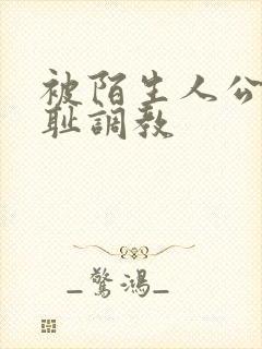 被陌生人公开羞耻调教封面