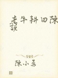 老牛耕田陈雪小说