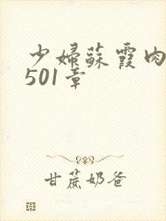 少妇苏霞肉欲第501章