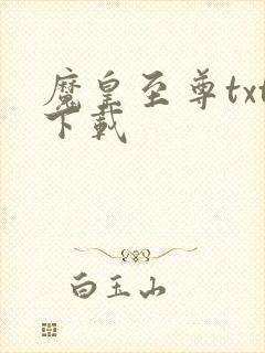 魔皇至尊txt下载封面