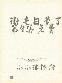 卫老日晕了淑蓉第9集免费