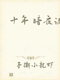 十年 暗夜流光