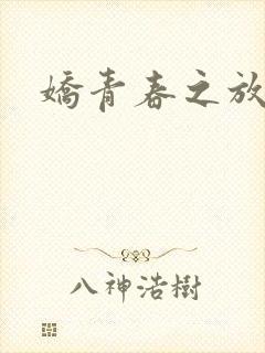 娇青春之放纵封面