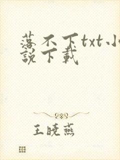 落不下txt小说下载封面