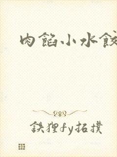 肉馅小水饺po封面