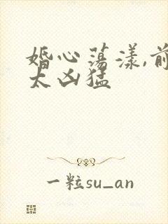 婚心荡漾,前夫太凶猛封面