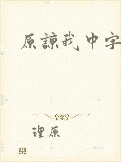 原谅我中字