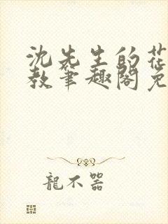 沈先生的花式管教笔趣阁免费封面