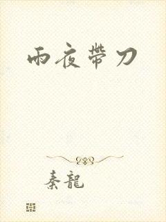 雨夜带刀