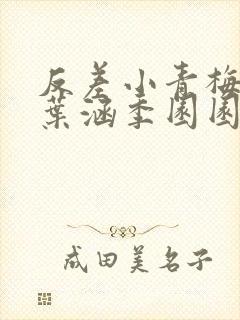 反差小青梅不经叶涵季园园