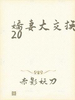 娇妻大交换1一20封面