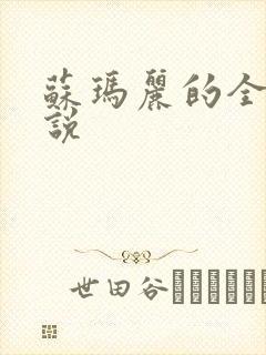 苏玛丽的全部小说封面