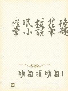 催眠校花后的日常小说笔趣阁