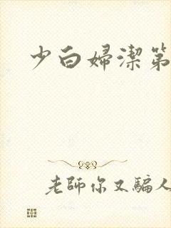 少白妇洁第二部