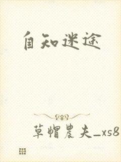 自知迷途封面