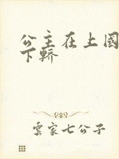 公主在上国师请下轿