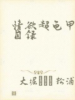 情欲超龟甲超市目录