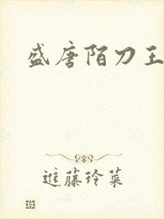 盛唐陌刀王封面