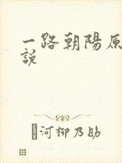 一路朝阳原著小说