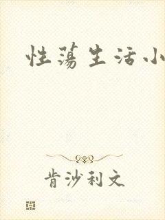 性荡生活小说封面