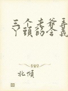 三个老爷弄一个丫头的含义