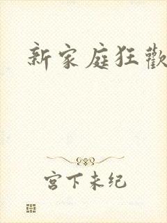新家庭狂欢小说