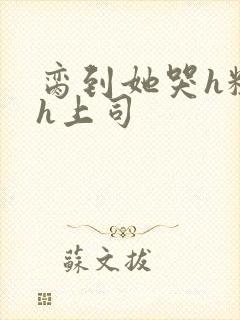 脔到她哭h粗话h上司封面