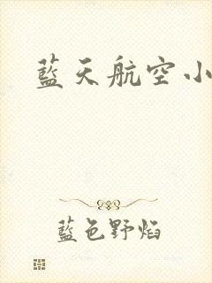 蓝天航空小说