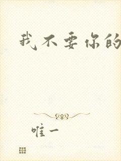我不要你的承诺
