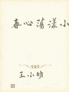 春心荡漾小说封面