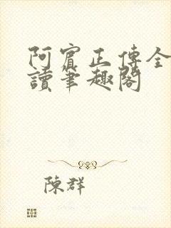 阿宾正传全文阅读笔趣阁