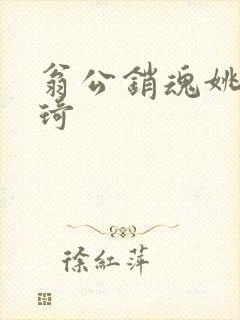 翁公销魂姚瑶琦琦