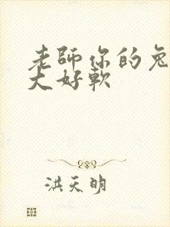 老师你的兔子好大好软