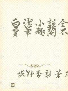 白洁小说全文免费笔趣阁不知所措